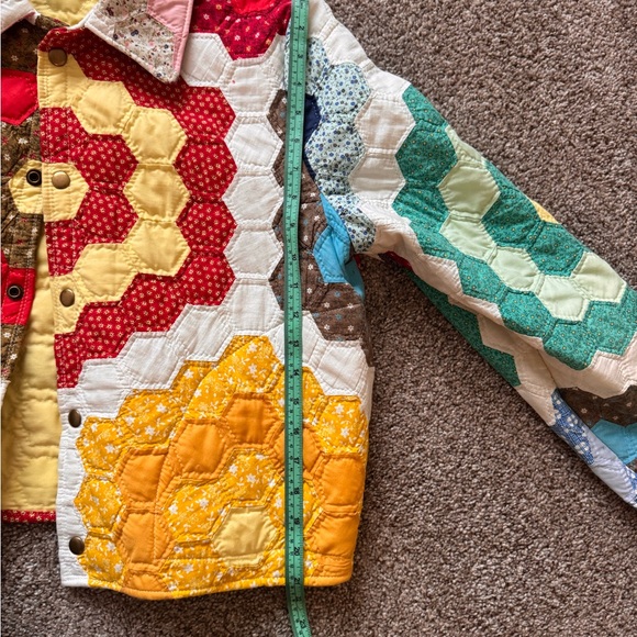 Kitty Badhands Quilt Coat! Soo adorable and eye catching coat! One of a kind! - Picture 7 of 8